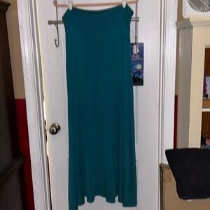 🎊Lularoe Teal Maxi Skirt